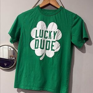 Lucky Dude Boys Top Size Large